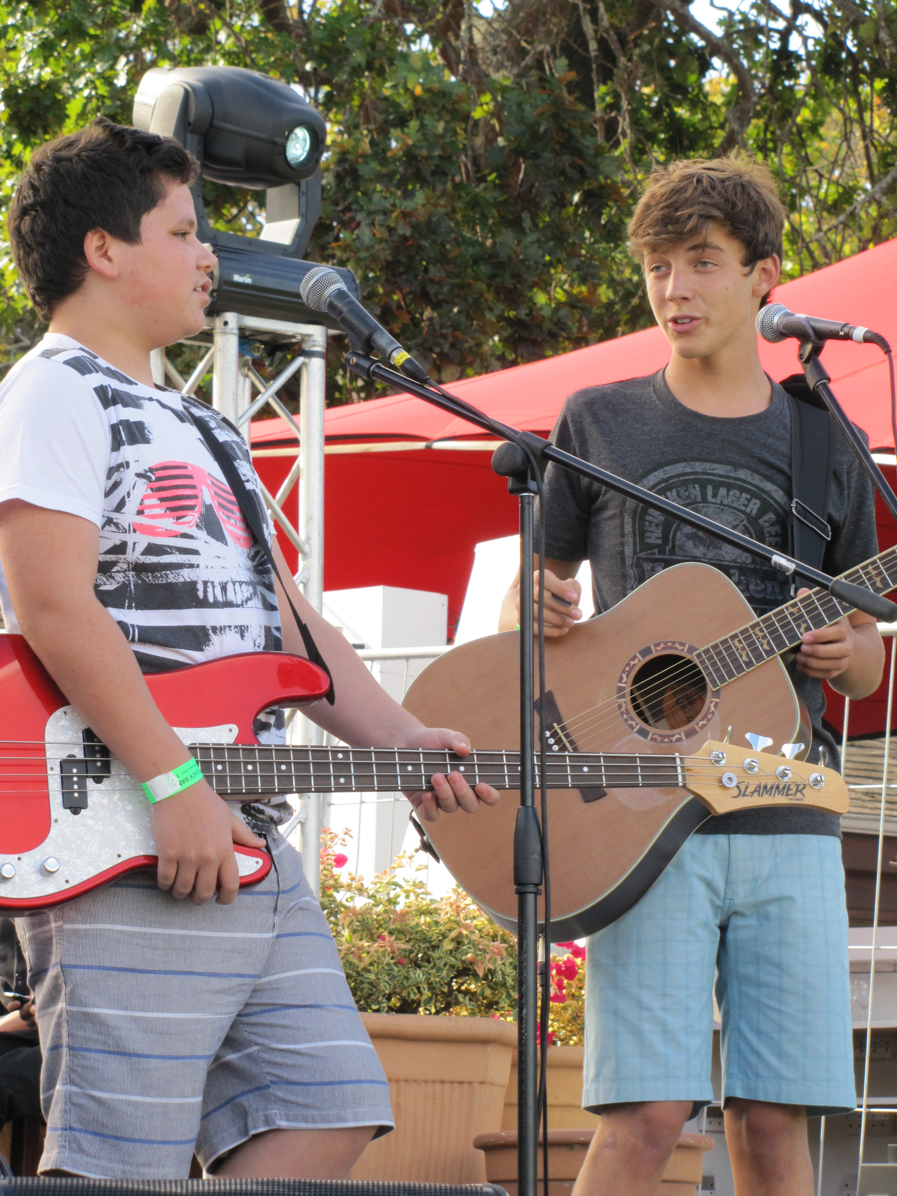 Student band performance