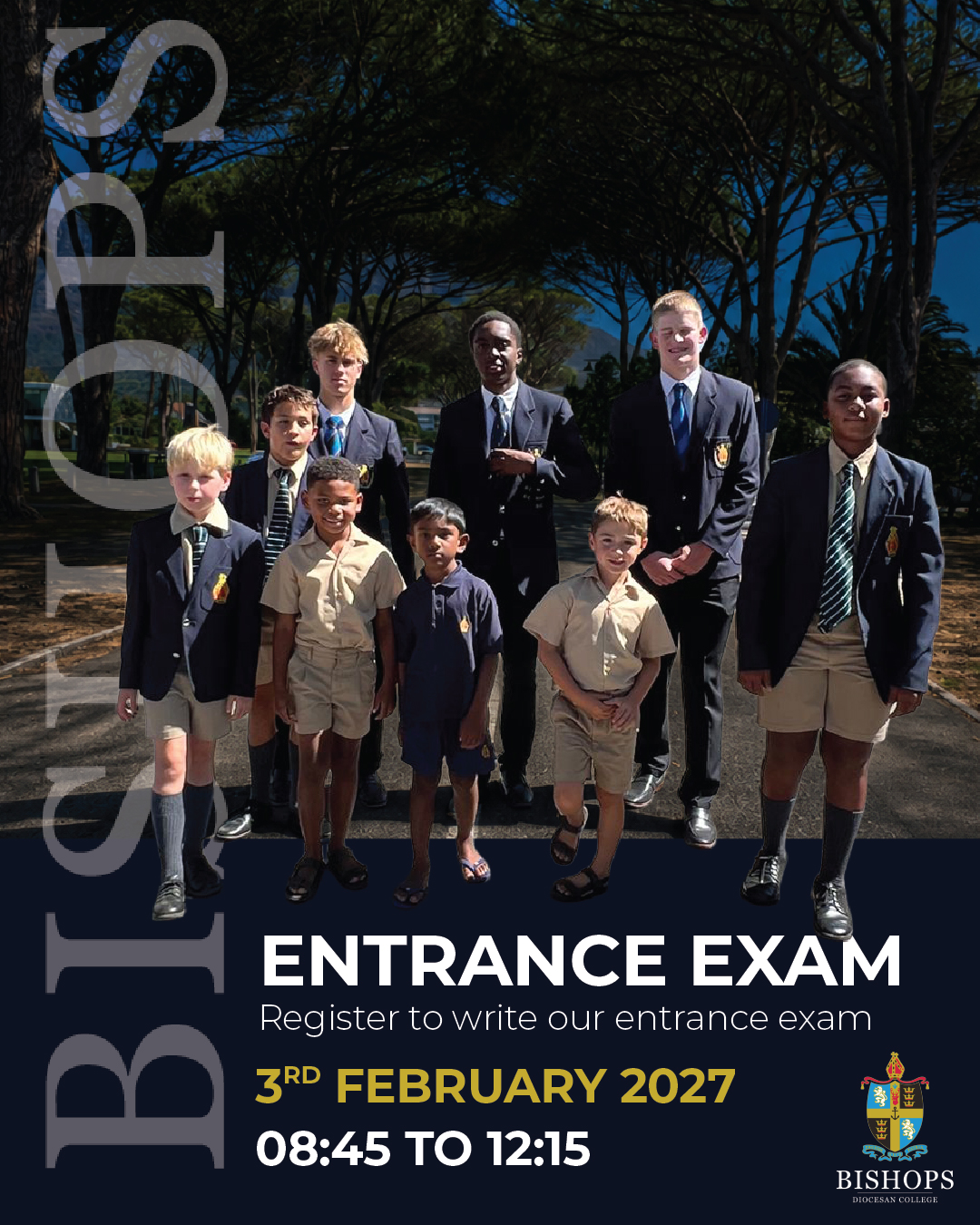 Bishops Entrance Exam